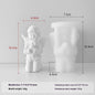 Prayer Angel Aromatherapy Candle Silicone Mold Epoxy Resin DIY