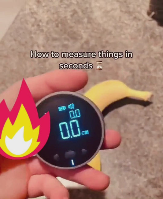 Distance Measuring Instrument Electronic Measuring Ruler Tape Measure High Definition Digital LCD High Precision Electronic Measuring Ruler Tool